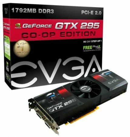 EVGA   GeForce GTX 295 CO-OP      