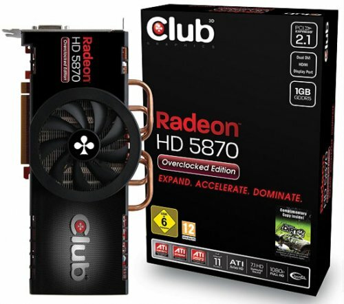   Radeon HD 5870  Club3D