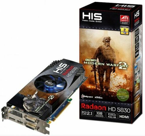 HIS    Radeon HD 5830 