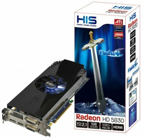 HIS    Radeon HD 5830 