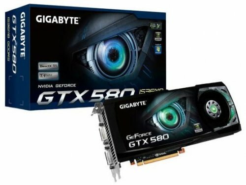 GeForce GTX 580  Gigabyte